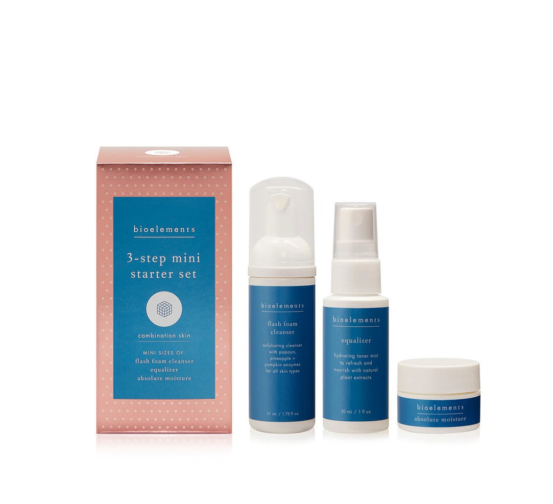 Starter mini Set Combination Skin - Zestaw 3 mini produktów dla skóry mieszanej
