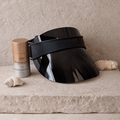 Zestaw: daszek fotoprotekcyjny UV Cap Black + Transparent Body Stick SPF 50